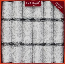 All That Glitters Silver Christmas Crackers