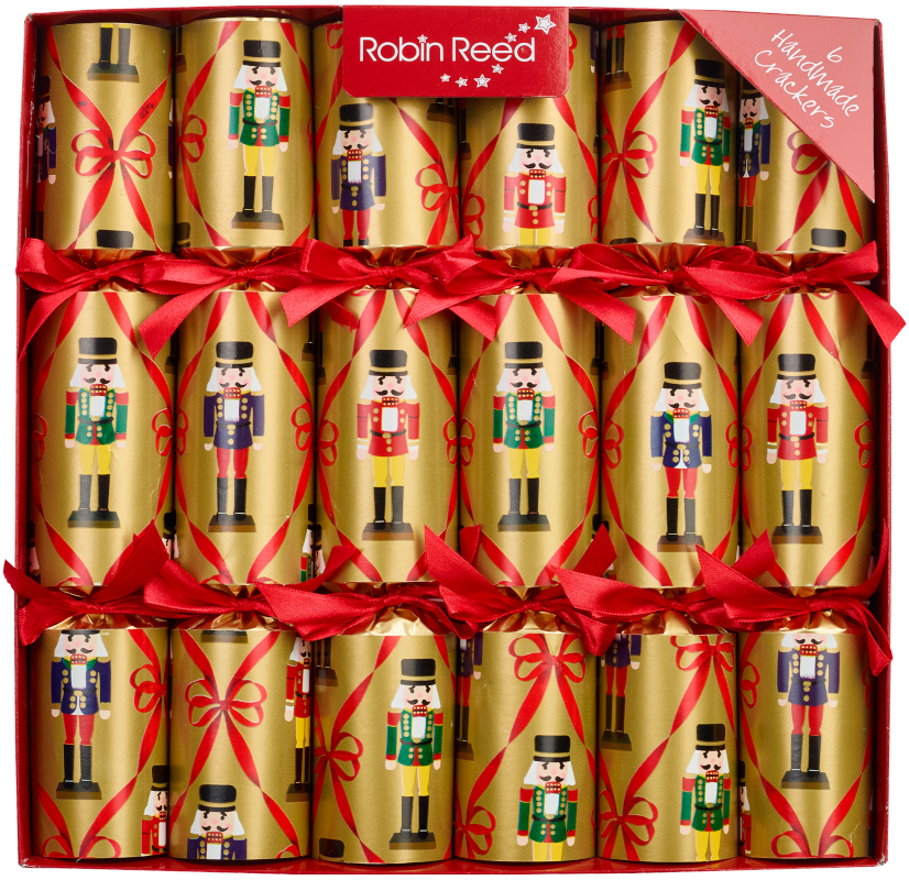 Picture of Christmas Crackers - 6 Design Christmas Crackers - Vintage Nutcracker 